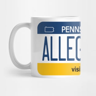 Allegheny National Forest license plate Mug